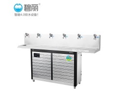 200人|碧麗JO-6E5一開五溫學(xué)校工廠車站飲水機智能4.0凈化加熱不銹鋼節(jié)能飲水機燒開降溫